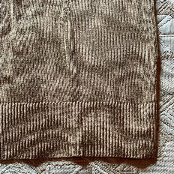 Banana Republic Camel Turtle-Neck Sweater Dress/NWT/S - Picture 7 of 15